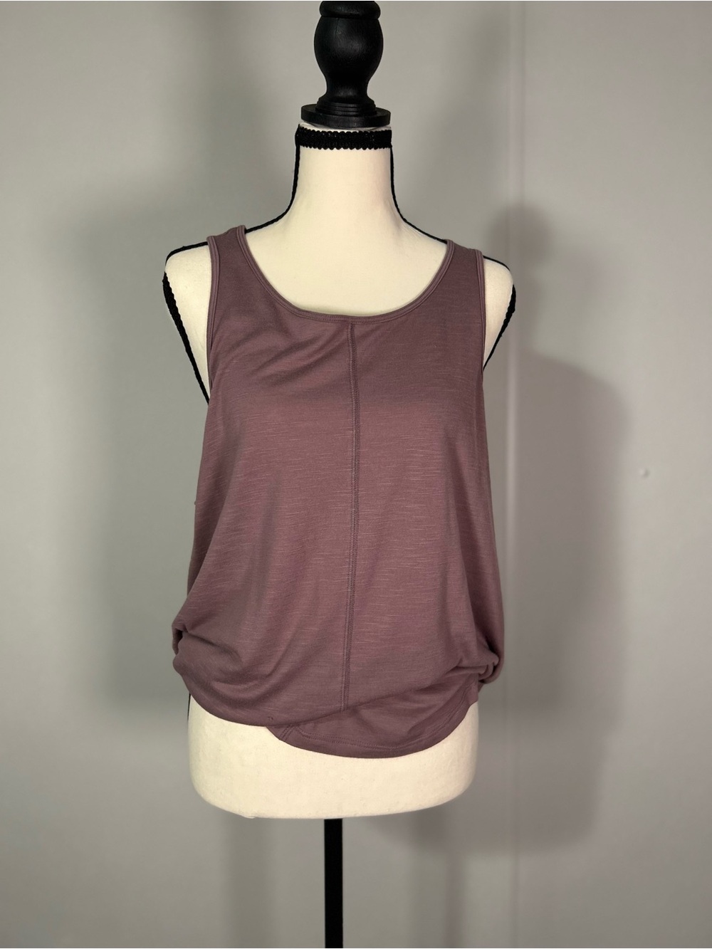 Mudd Mauve Scoop Neck Tank Top